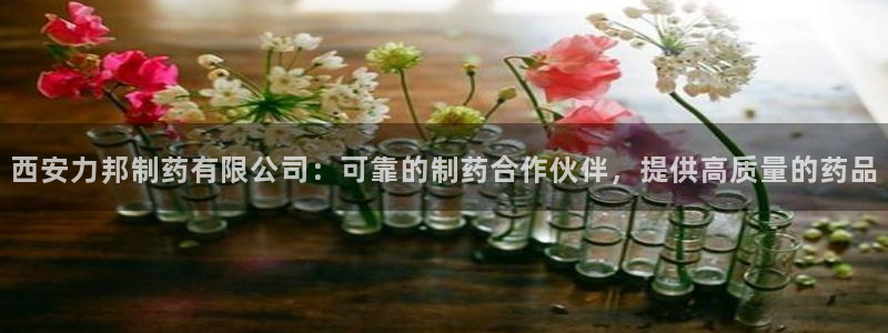 九游老哥俱乐部官网登录不了：西安力邦制药有限公司：可靠的制药合作伙伴，提供高质量的药品