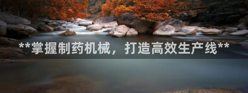 九游会老哥俱乐部官方网站：**掌握制药机械，打造高效生产线**