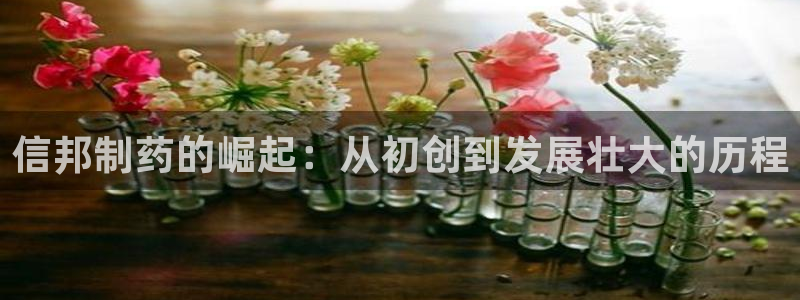 老哥俱乐部是干什么的啊：信邦制药的崛起：从初创到发展壮大的历