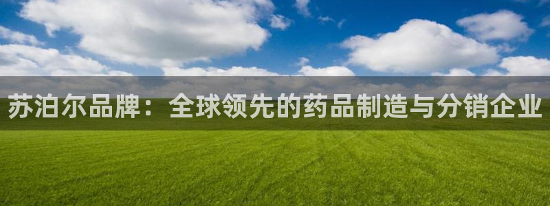 九游老哥俱乐部官网登录不了：苏泊尔品牌：全球领先的药品制造与分销企业