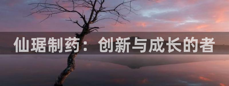 九游会老哥俱乐部官方网站：仙琚制药：创新与成长的者