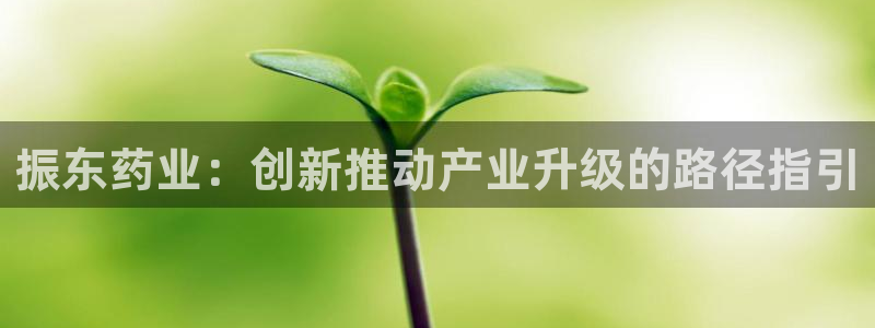老哥俱乐部是干什么的啊：振东药业：创新推动产业升级的路径指引